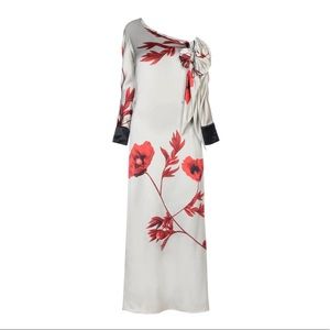 Silk long dress Johanna Ortiz